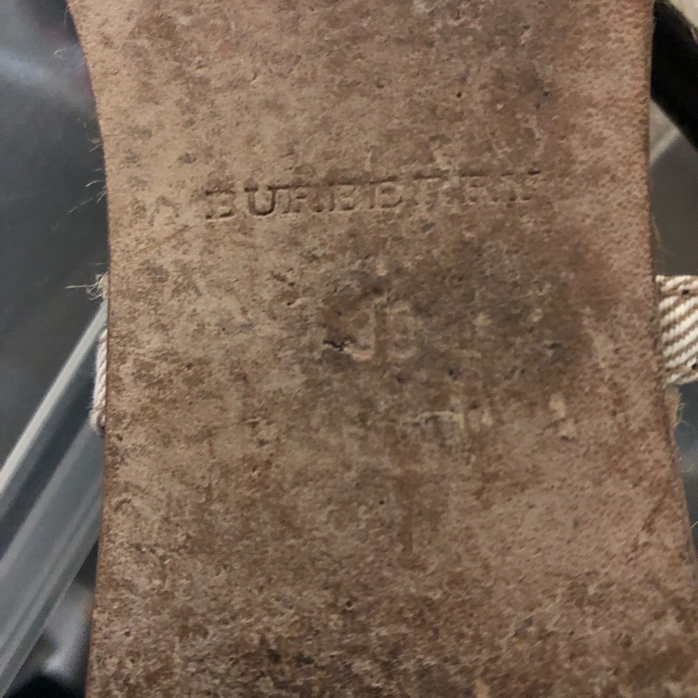 Authentic Burberry Pre-owned strapped espadrilles sandals - Picture 12 of 14